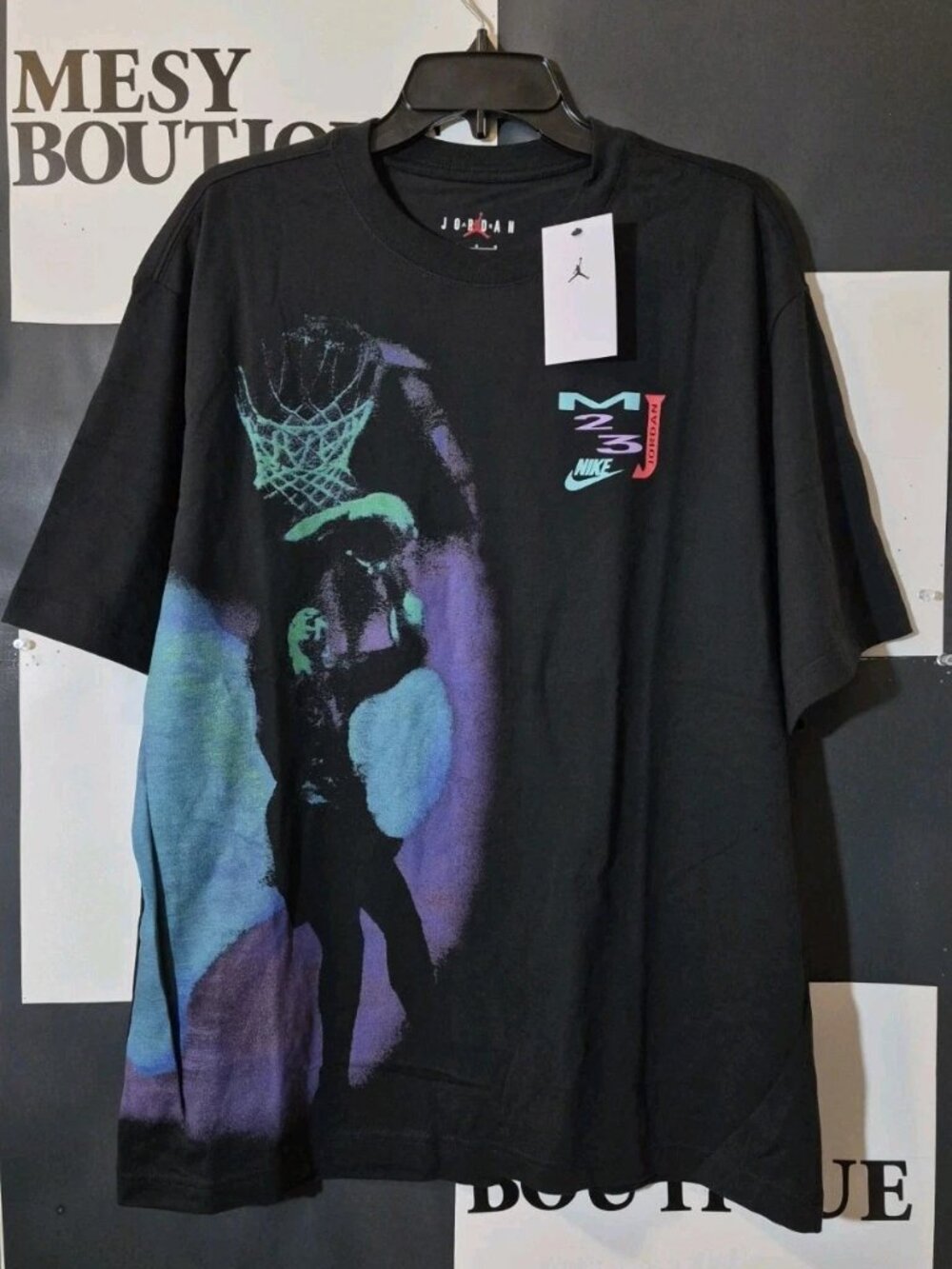 Men's Jordan Brooklyn Dream Dunk Graphic T-Shirt - Black IF3038-010